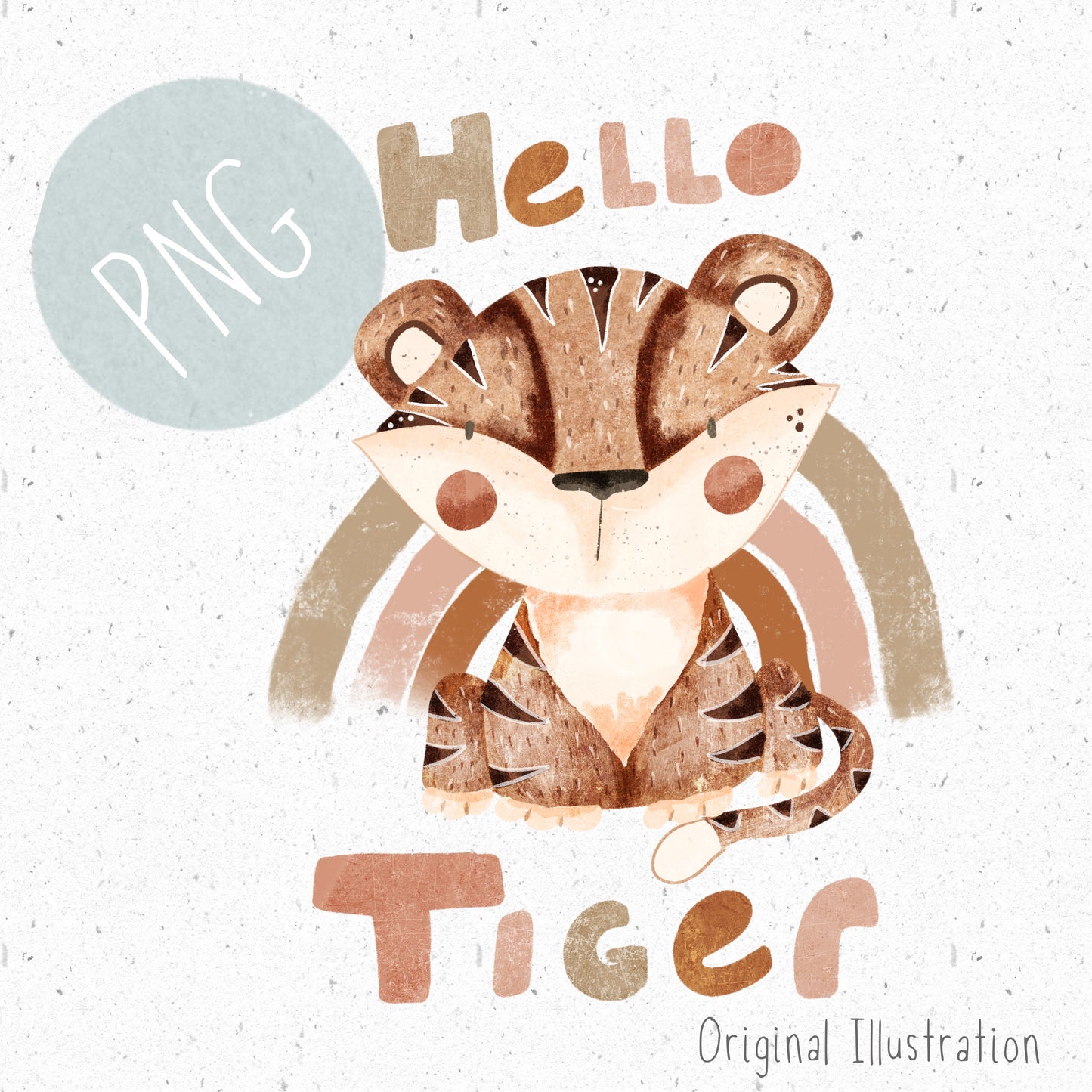 BOHO Tiger PNG