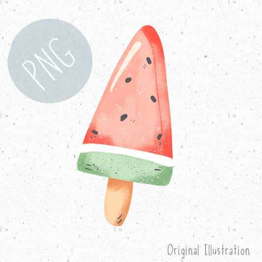 Watermelon Lolly PNG