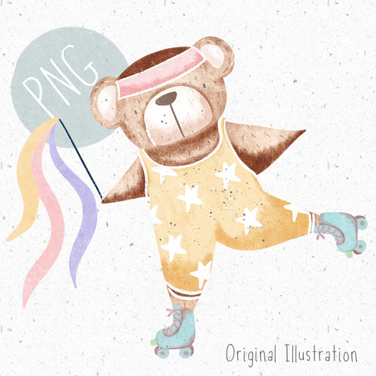 Roller Bear PNG