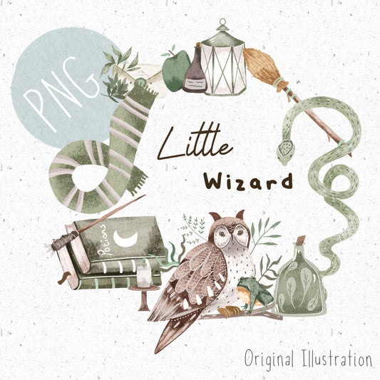 Little Wizard PNG