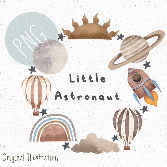 Little Astronaut PNG