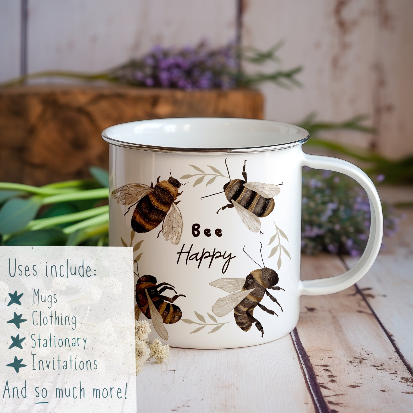 Bee Happy Wreath