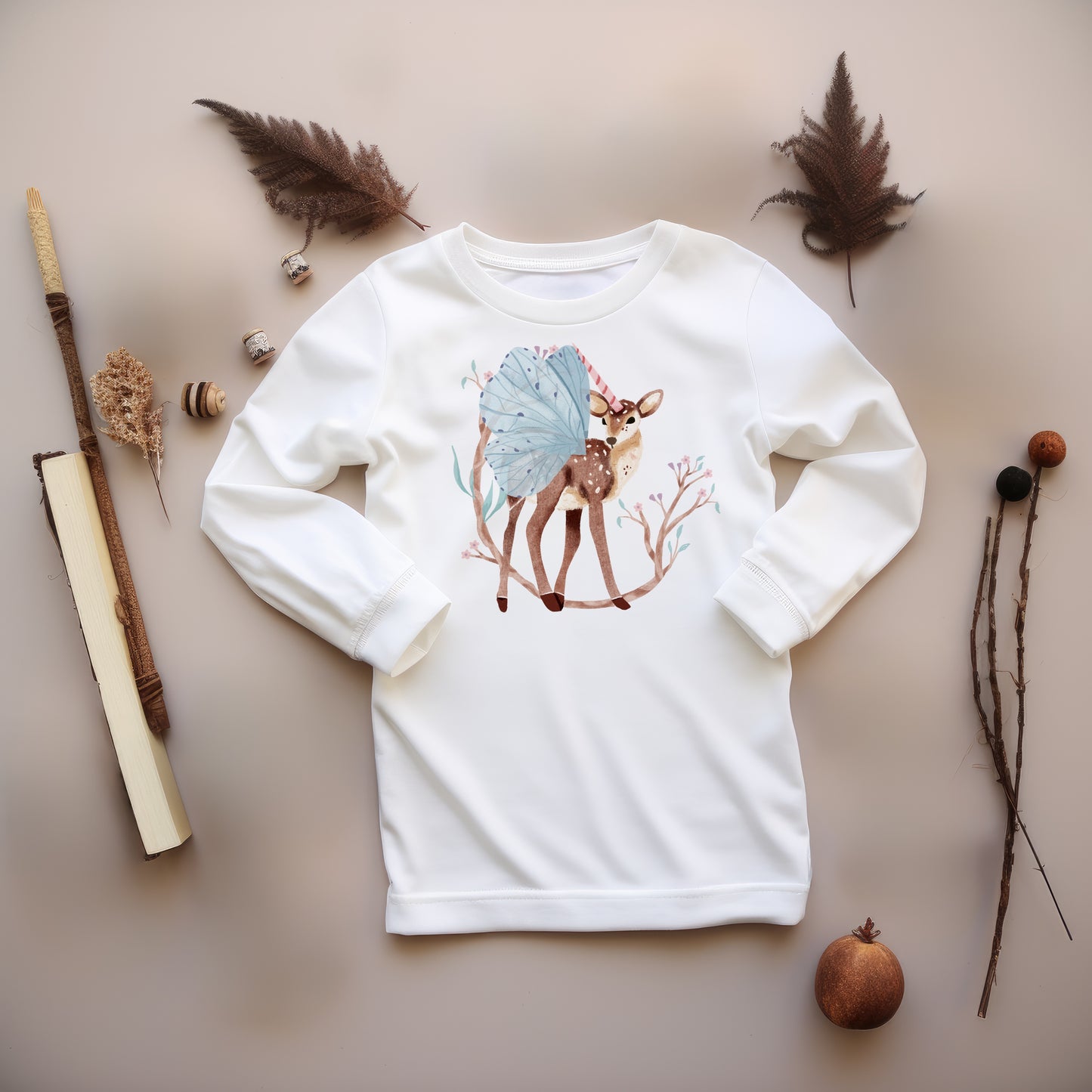 Magical Deer PNG Set