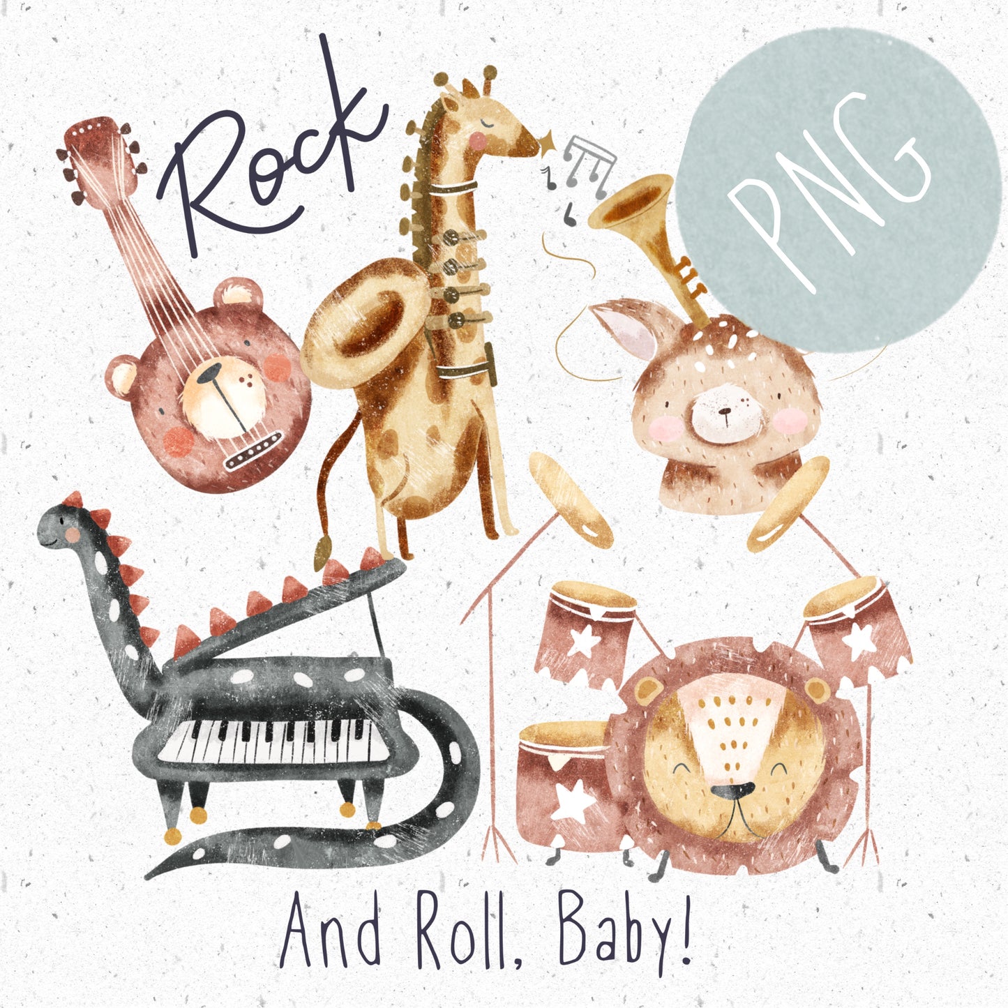 Rock and Roll, Baby! PNG