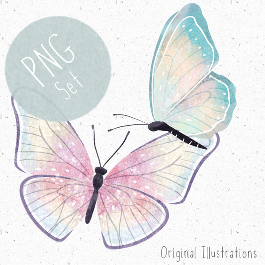 Butterfly PNG Set