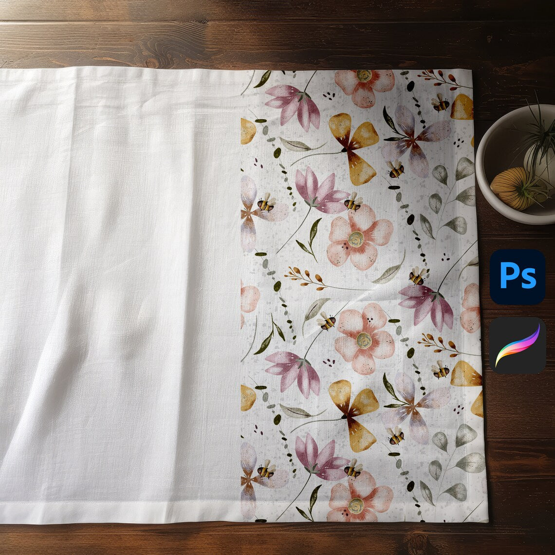 Fabric Sheet Mock-up