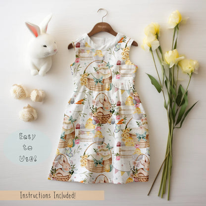 Kids Easter Dress Mock-up