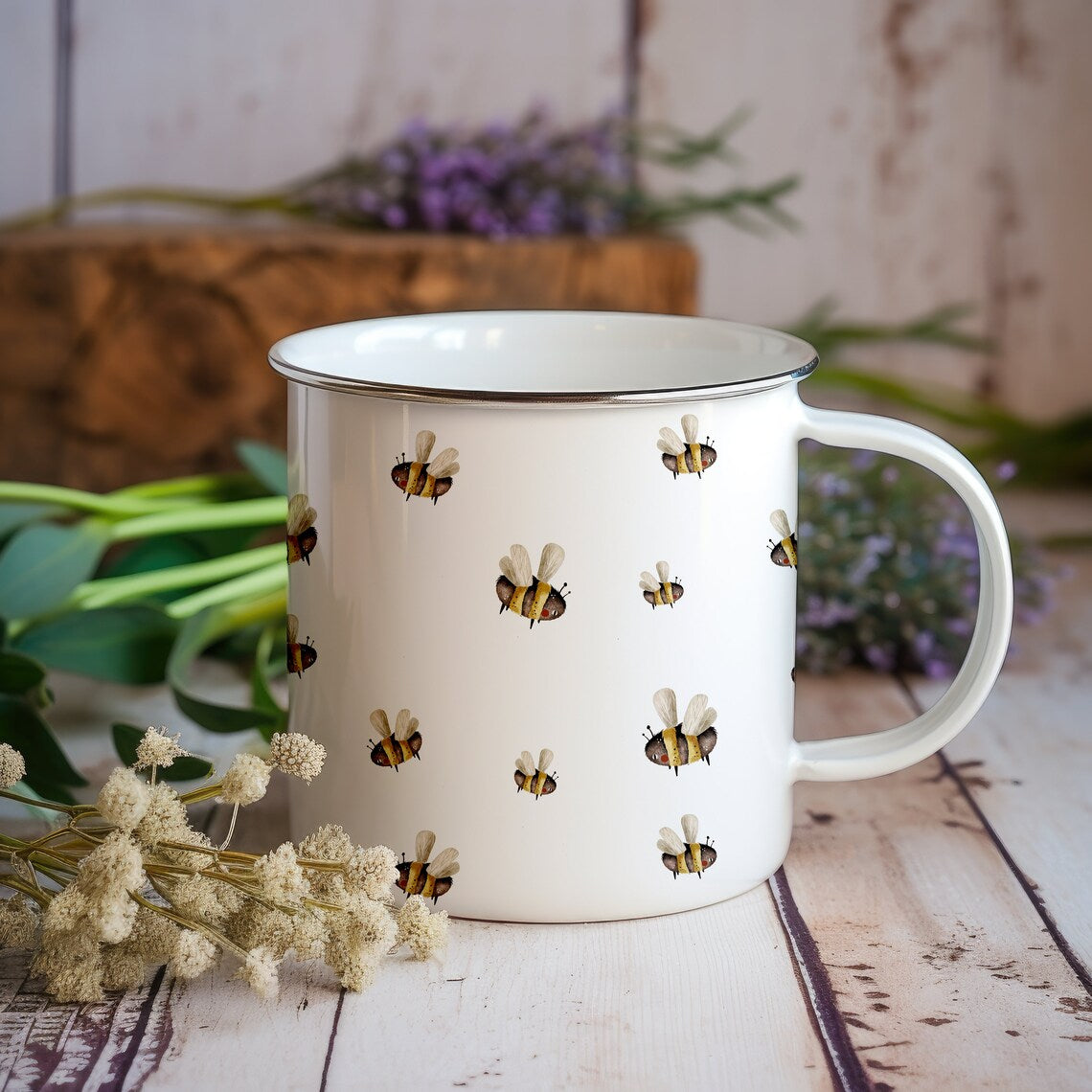 Seamless Pattern Mug Mockup