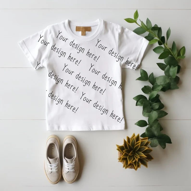 Kids T-Shirt Flora Mock-up