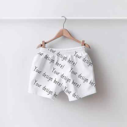 Kids Shorts Hanger Mock-up