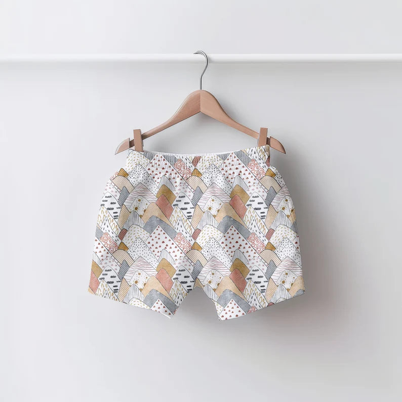 Kids Shorts Hanger Mock-up